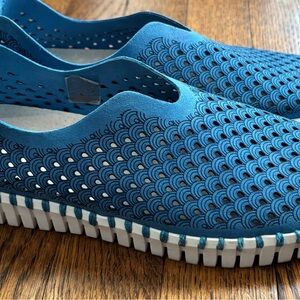 Ilse Jacobsen Blue Women's Tulip Flats 36